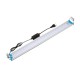 48.5CM Aluminum Adjustable LED Aquarium Light Fish Tank Panel Lamp Blue+White AC220V