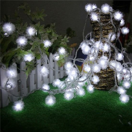 4M 40LED Snow Fairy String Light Multi-color Flexible Portable Light String High Brightness Light String