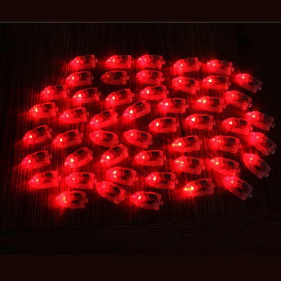 50Pcs/Lot LED Lamps Balloon Lights for Paper Lantern Balloon Multicolor Christmas Party Decor