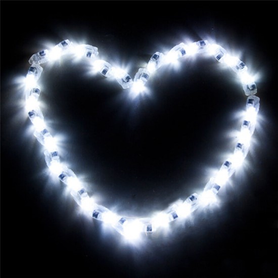 50Pcs/Lot LED Lamps Balloon Lights for Paper Lantern Balloon Multicolor Christmas Party Decor