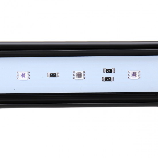 52CM Aquarium Cover Lighting Color Change Dimmable LED Light Bar Suitable for Aquarium/Fish Tank with Remote Control