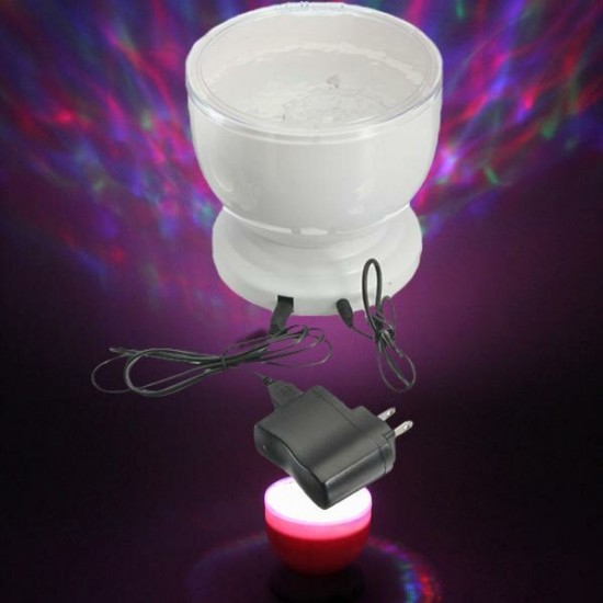 Master Light Ocean Daren Waves Projector With Speaker Table Light