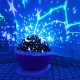 Automatic Rotating Starry Sky Projection Lamp Star Moon Colorful Diamond Projector USB LED Night Light