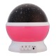 Automatic Rotating Starry Sky Projection Lamp Star Moon Colorful Diamond Projector USB LED Night Light