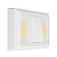 Battery Operated Wireless COB LED Night Light Super Bright Switch Lamp for Cabinet Closet Garage