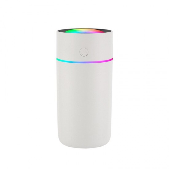 Colorful Cup Humidifier Mini USB Car Desk 320ml Humidifier Nano Spray Colorful Lighting