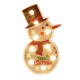 Creative Colorful Christmas Tree Snowman LED Night Light Decorative Table Lamp Home