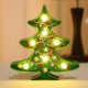 Creative Colorful Christmas Tree Snowman LED Night Light Decorative Table Lamp Home