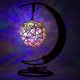 Creative Handmade Hemp Rope Rattan Ball Copper Wire Lamp Glass Apple Modeling Lamp Decor Light