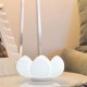 Creative Soft Silicone Touch Sensor Fleshy Flower LED Night Light Cosmetic Storage Lamp Decor