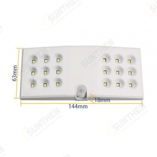 DC3.7V 1.3W White/Warm White Light USB Rechargeable White Cabinet Light