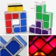 DIY Tetriss Puzzle Light Stackable LED Night Light Constructible Block Desk Lamp 7 Colors Novelty Toy Children' s Gift