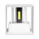 DX-CT1 AC 220V Waterproof 7W Aluminum Cube COB LED Wall Lamp Light Modern Home Lighting