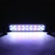 Dimmable&Timer LED Fish Tank Light Lamp Hood Aquarium with Extendable Brackets for 30CM Tank Plant Growth, 3 Light Modes, White+Blue+Red LEDs 5730SMD