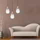 E27 Modern Glass Pendant Light Ceiling Lamp Home Chandelier Fixture Decoration