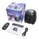 USB RGB LED Galaxy Projector Light Starry Sky Ocean Music Night Light with Remote Control