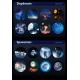 HD Cosmic Galaxy Projection Light 32 Scenes White Moise to Help Sleep Remote Control Birthday Gift