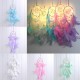 Handmade Christmas Light LED Light Feather Dream Catcher Home Party Wedding Decor Gift