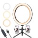 LED Ring Light Stand 3200K-5800K Dimmable Lamp for Selfie Video Photo Live Show