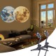 LED Sky Night Light Planet Magic Projector Moon Earth Projection Lamp 360° Rotatable USB Rechargable