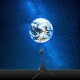 LED Sky Night Light Planet Magic Projector Moon Earth Projection Lamp 360° Rotatable USB Rechargable