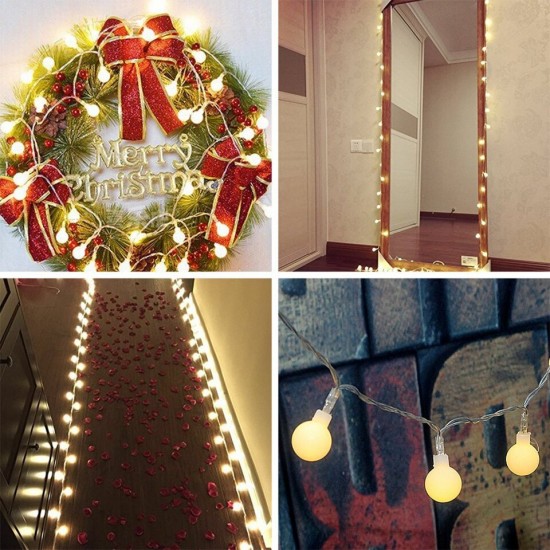LED Solar Light String Fairy Lights Garland Christmas Solar Light For Wedding Garden Decorations