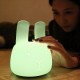 Lovely Rabbit Night Light Baby Bedroom Decor Mini LED Lamp Decorative Smart Creative Lights