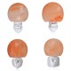 Mini Cute Hand Carved Natural Crystal Himalayan Salt Night Light Wall Lamp Gift