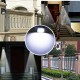 Outdoor Solar 20 LED Motion Sensor Light IP65 Waterproof Walkway Panel Wall Lamp Night Light