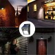 Outdoor Solar 20 LED Motion Sensor Light IP65 Waterproof Walkway Panel Wall Lamp Night Light