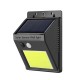 Outdoor Solar 20 LED Motion Sensor Light IP65 Waterproof Walkway Panel Wall Lamp Night Light