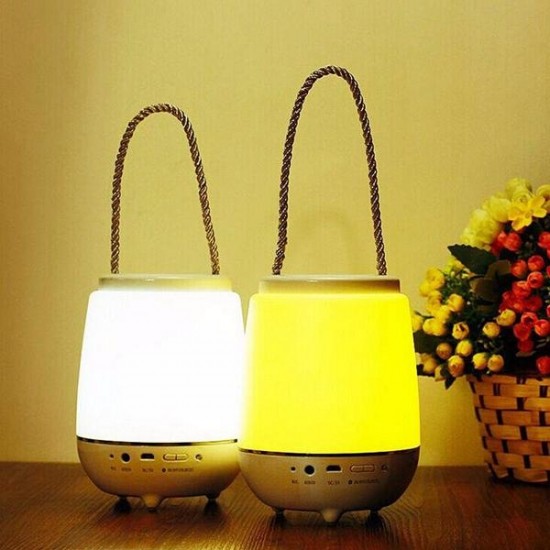 Portable Dimming Touch Sensor With 3 Modes LED Colorful Music Night Light Table Lamp