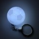 Portable Football Light 3D Printing Keychain Colorful LED Night Lamp Creative Battery Powered Bag Decor