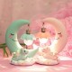 Resin Cartoon Night Lamp Children Room Decoration LED Night Light Moon Luminaria Romantic Bedroom Decor Night Light