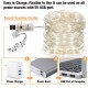 50/100 LEDs Music Fairy String Light Silver Wire Twinkle Starry Lights with Remote Control Timer 32.8ft USB Powered Sound Activated LED Lights Holiday Lighting for Christmas Tree Wedding Party Bedroom