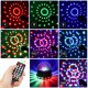 Dome Crystal Magic Ball Bluetooth Remote Control Stage Light