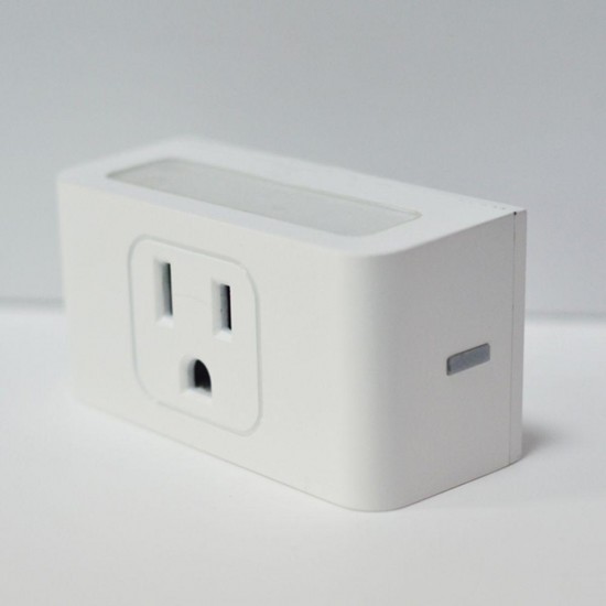 Smart Wifi Socket US Plug With Dimmable LED Night Light Wireless APP Remote Control White Light