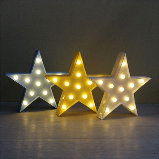 BC-NL02 Led Night Light for Kids Moon Star Cloud Bedroom Bedside Lamp Room Party Decorations