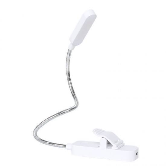 YJD-5331 USB 12LED/8LED Reading Light Three Color Temperature Gradual Dimming Book Clip Light