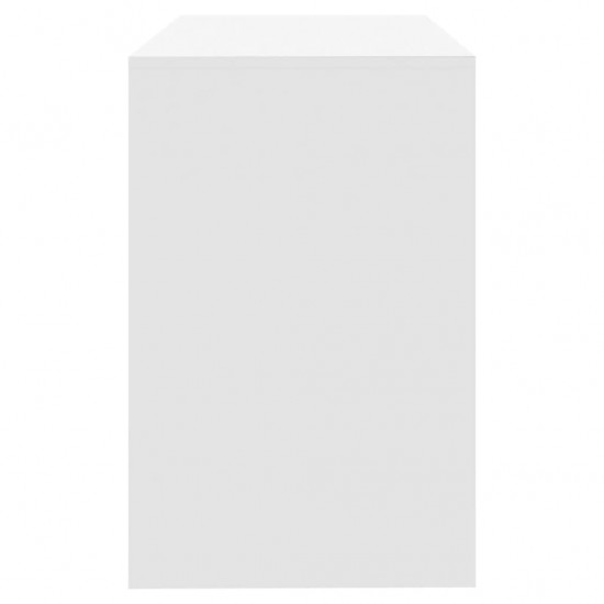 Desk White 39.8inchx19.7inchx30.1inch Chipboard