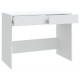 Desk White 39.8inchx19.7inchx30.1inch Chipboard