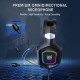 X8 Gaming Headset USB 3.5mm + Wired Bass Gaming Headphone Stereo Noise-canceling Earphone with RGB LED Lights Microphone for PS4 Computer PC Gamer