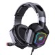 X8 Gaming Headset USB 3.5mm + Wired Bass Gaming Headphone Stereo Noise-canceling Earphone with RGB LED Lights Microphone for PS4 Computer PC Gamer