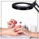 Lighting LED 5X 740mm Magnifying Glass Desk Lamp with Clamp Hands USB-powered LED Lamp Magnifier with 3 Modes Dimmable