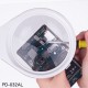 Desk Large Clip 48 LEDs 8X Magnifying Glass 800mm Flexible Metal Tube Illuminated Magnifier Lamp Loupe Reading/Rework/Soldering Lengthen Arms