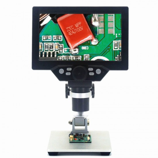 G1200 Digital Microscope 12MP 7 Inch Large Color Screen Large Base LCD Display 1-1200X Continuous