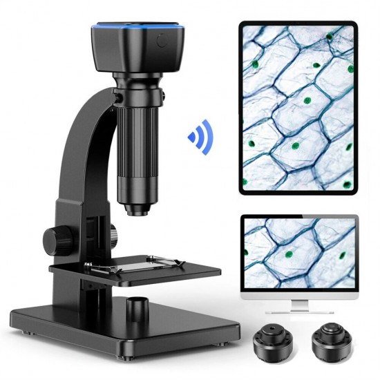 MT315W HD 2000X WIFI Digital Microscope Dual Lens USB Microbiological Observation Industrial Profession Welding Video Magnifier for Android IOS PC