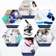 Professional Biological Microscope 64X-640X Student Science Educational Lab Monocular Microscope