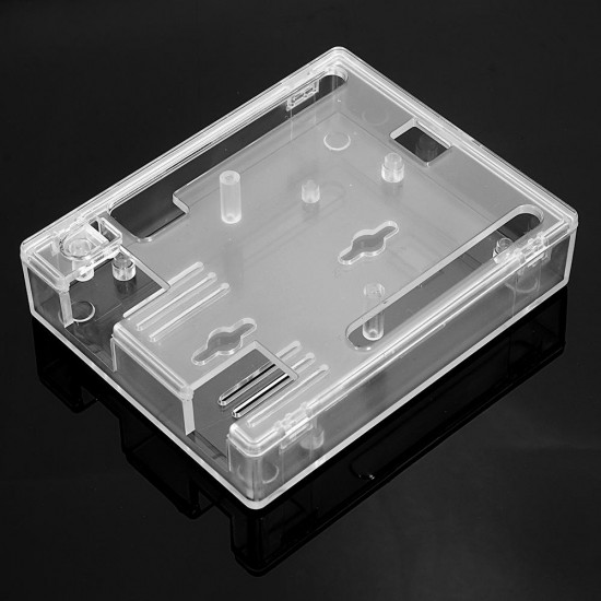 ABS Transparent Case Plastic Cover Support UNO R3 Module for Arduino - products that work with official Arduino boards