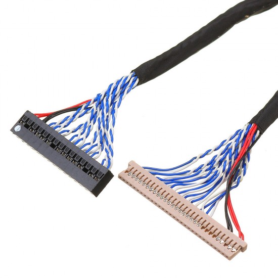 DF14-30P-Double 2CH 8-bit Screen Cable 25CM For Universal V29 V59 LCD Driver Board